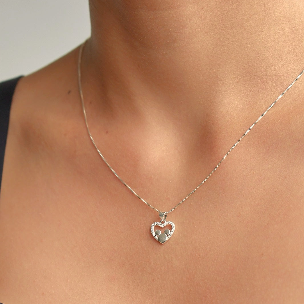 Cadena Mickey Plata