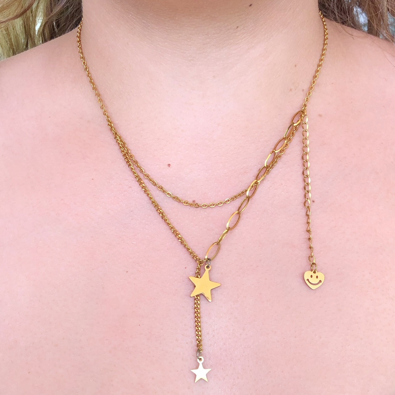 Collar Acero Dijes