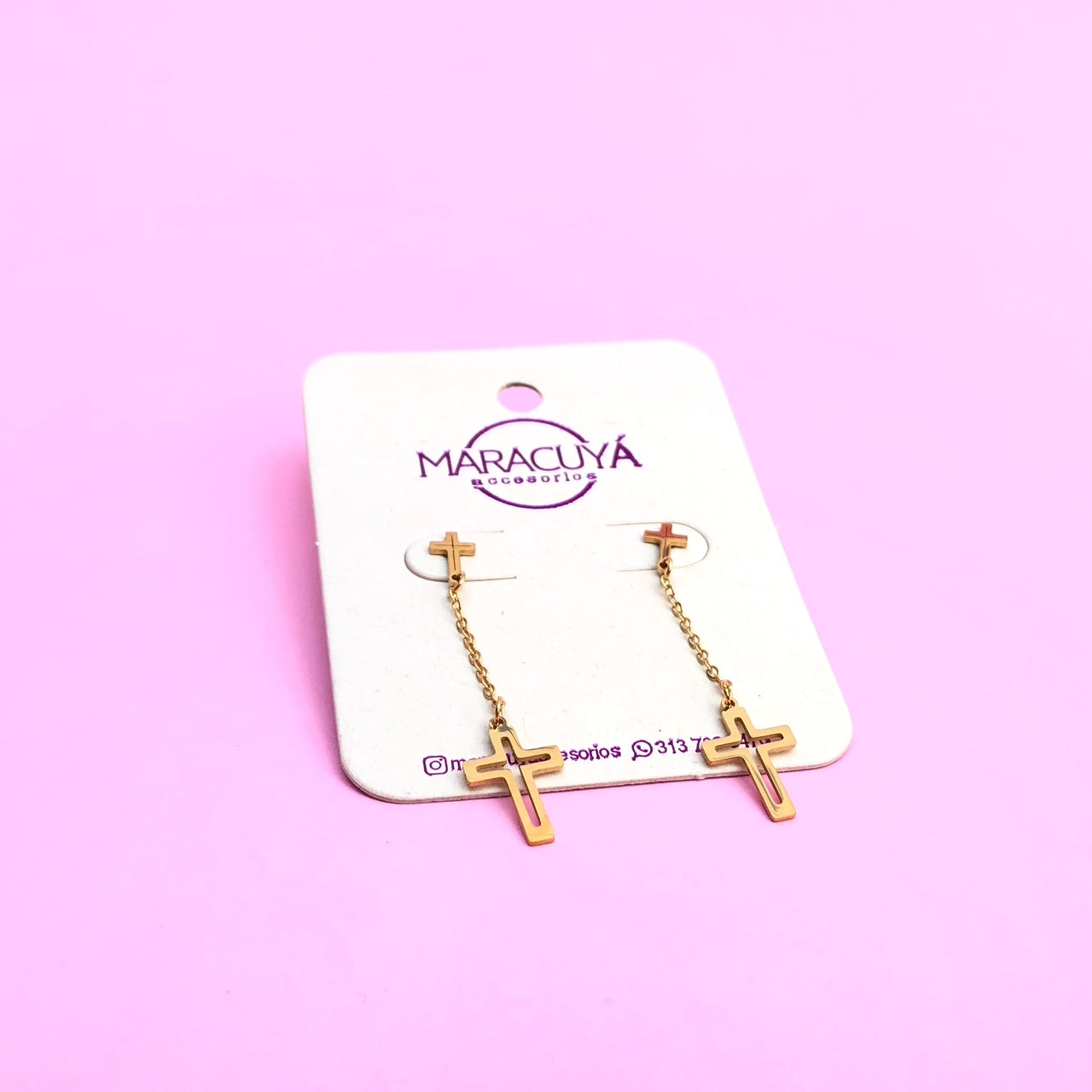 Aretes Cruz