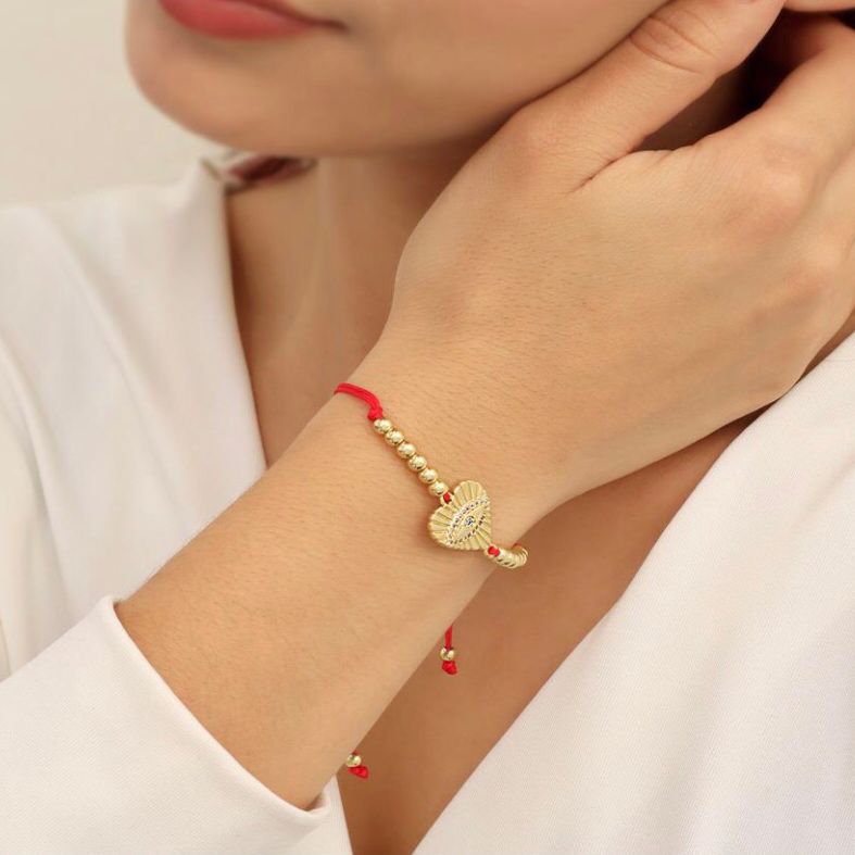 Pulsera Ojo Corazón