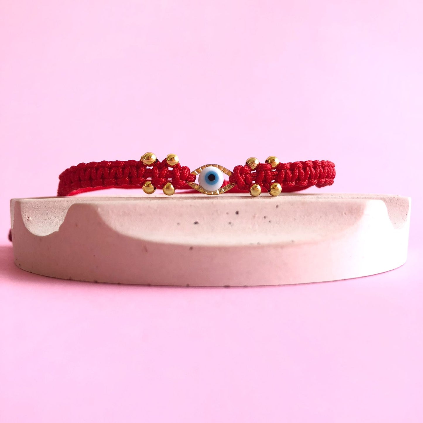 Pulsera Tejida Ojito