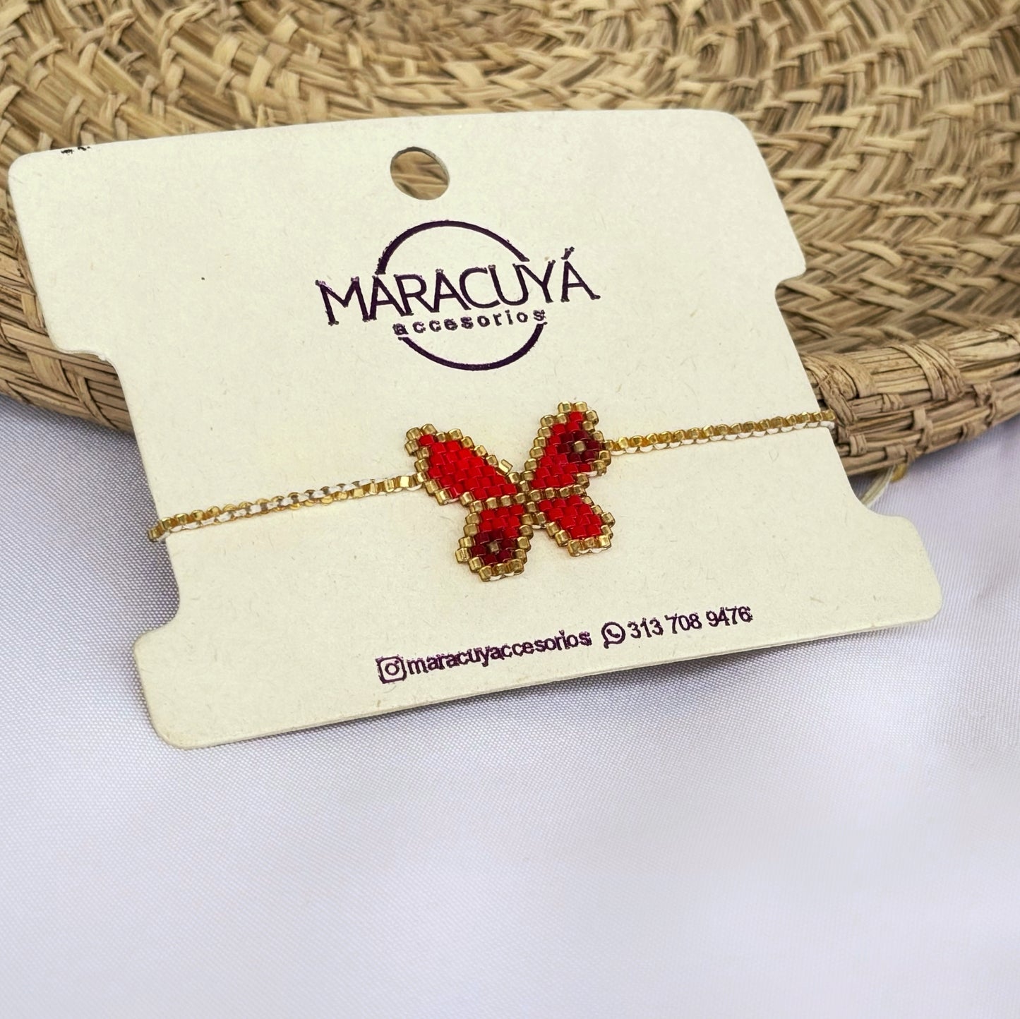 Pulsera Miyuki Mariposa