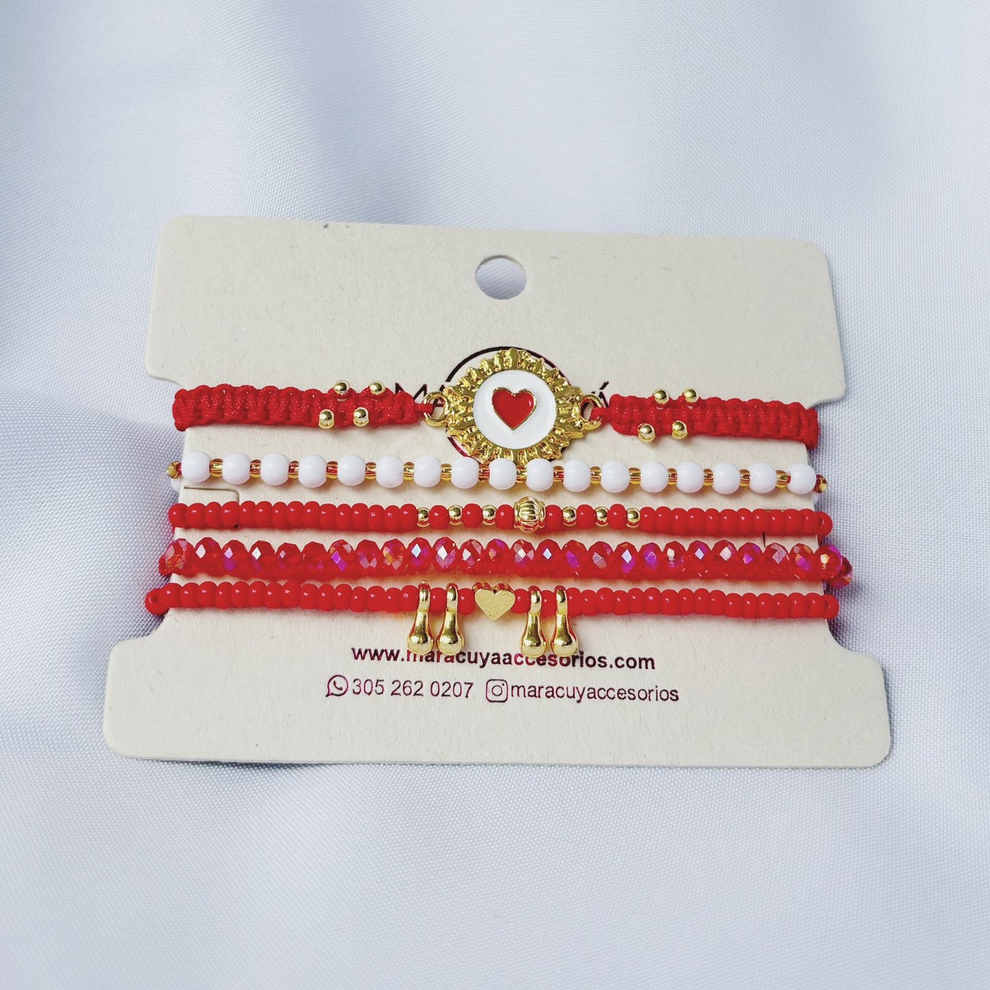 Pulseras Corazón